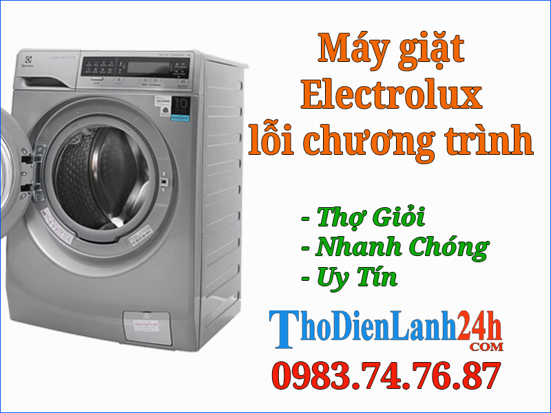 May Giat Electrolux Bi Loi Chuong Trinh