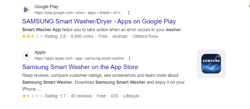 Cài Đặt Ứng Dụng Samsung Smart Washe