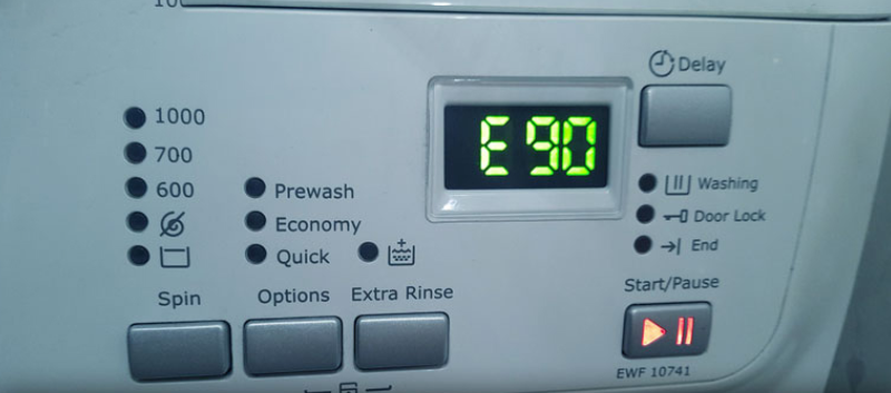 Máy Giặt Electrolux Báo Lỗi E90 Là Như Thế Nào?
