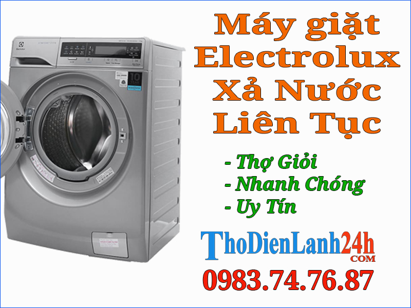 Máy Giặt Electrolux Cấp Nước Liên Tục