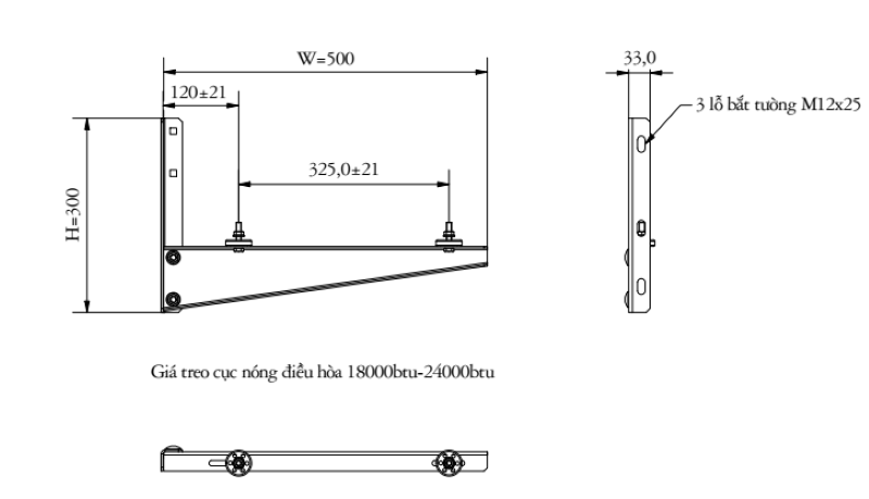 Giá Đỡ Treo Tường