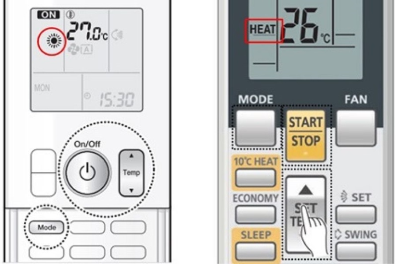 Chế Độ Heat Của Điều Hòa Là Gì?