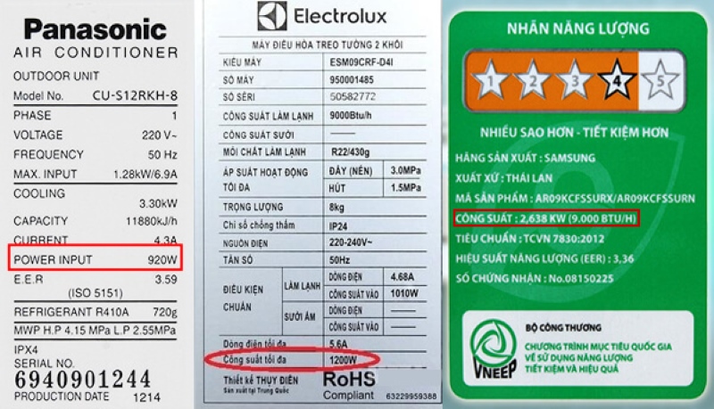 Nhận Biết Điều Hòa Mấy Hp Thế Nào?