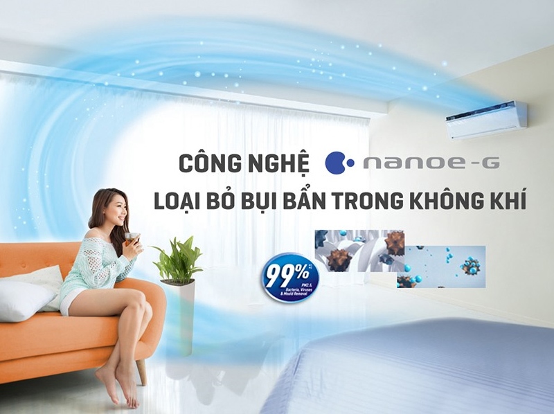 Điều Hòa Panasonic Nào Được Trang Bị Công Nghệ Nanoe-G?