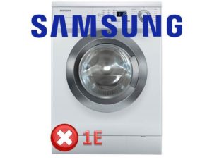 Các Lỗi 1E, 1C, E7 Trên Máy Giặt Samsung