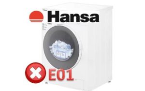 Lỗi E01 Trong Máy Giặt Hansa