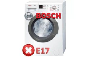 Loi E17 Trong May Giat Bosch 5385