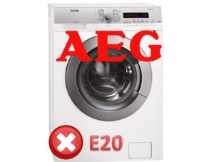 Lỗi E20 Trong Máy Giặt Aeg