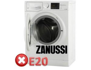 Lỗi E20 Trong Máy Giặt Zanussi