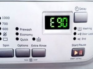 Mã Lỗi E90 Ở Máy Giặt Electrolux