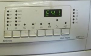 Mã Lỗi E41 trên máy giặt Electrolux