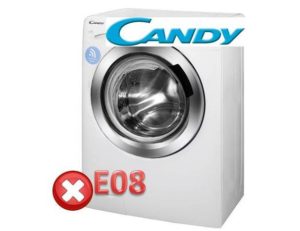 Máy giặt Candy báo lỗi E08