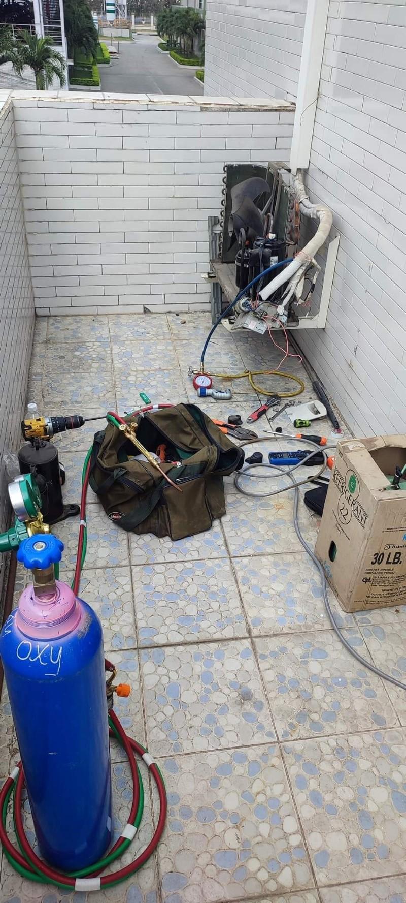 Ống Gas Kém Chất Lượng Bị Chảy Nước, Làm Mát Kèm, Hỏng Block Cần Sửa Điều Hoà Tại Bắc Giang